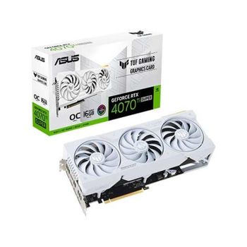 Tarjeta Gráfica Asus Tuf Rtx4070ti Super O16g White Gaming