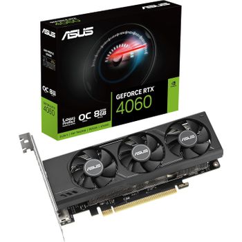 Asus Rtx4060-o8g-lp-brk Nvidia Geforce Rtx 4060 8 Gb Gddr6