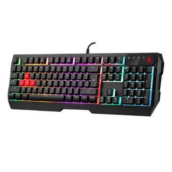 Teclado Qwerty Para Juegos 1000 Hz Ultrapolling Retroiluminación De Neón