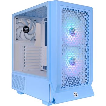 Thermaltake Ceres 330 Tg Midi Tower Azul