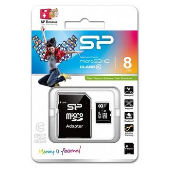 Tarjeta De Memoria Sdhc Silicon Power 8gb Clase 10