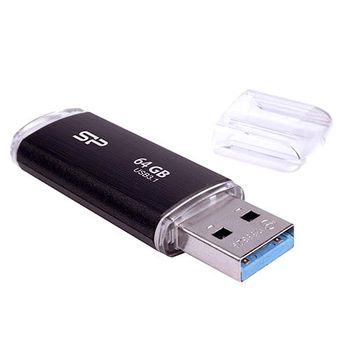 "memoria Usb 64gb Silicon Power Sp064gbuf3b02v1k Usb 3.0"