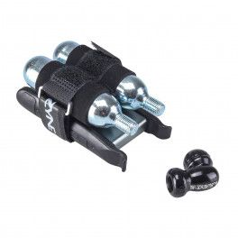 Lezyne Twin Kit (twin Drive Lever Kit Combo2 X 16g Cartucho) Plata