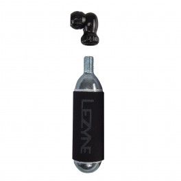 Lezyne Twin Speed Drive Co2 (shrader/presta)funda Neopreno25g Cartucho Plata