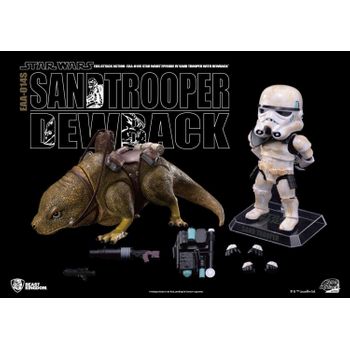 Figura Sandtrooper & Dewback Star Wars Egg Attack Action