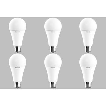 Pack 6 X Bombilla Clásica Led E27 6.5w Fría