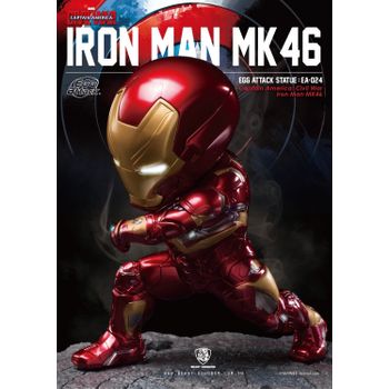 Figura Marvel Iron Man Mk46 Capitan America Civil War