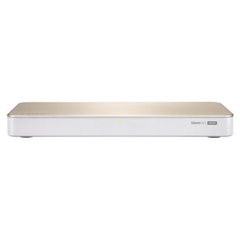 Qnap Hs-453dx J4105 Ethernet Tower Oro, Blanco Nas