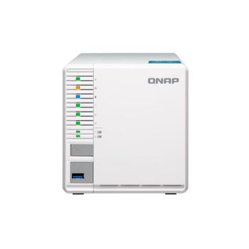 Qnap Ts-351 - Server Nas - 3 Alloggiamenti - Sata 6gb/s - Raid 0 1 5 Jbod - Ram 2 Gb - Storage Server - Nas