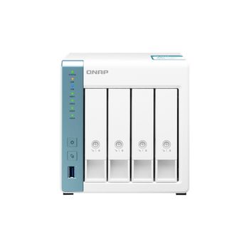 Qnap Ts-431k Servidor De Almacenamiento Alpine Al-214 Ethernet Tower Blanco Nas