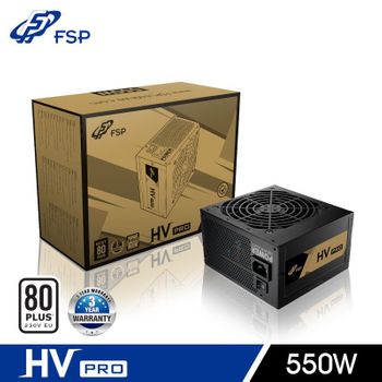 Fuente De Alimentacion Para Pc Fsp Hv Pro 550w 80+ White