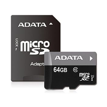 Adata Tarjeta Microsdxc 64gb Clase 10 Uhs-i Premier - C/adapt