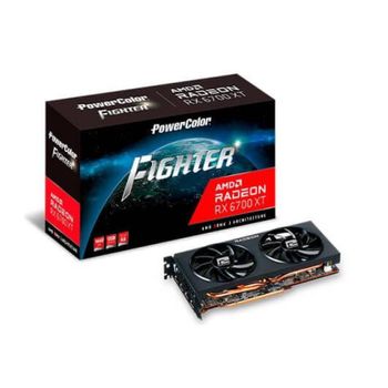 Tarjeta Gráfica Powercolor Rx 6700xt Fighter 12gb Gddr6