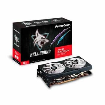 Tarjeta Gráfica Powercolor Rx 7600 Hellhound  8g Oc