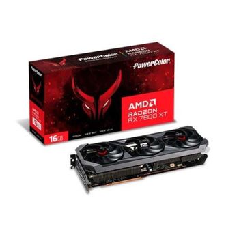 Tarjeta Gráfica Powercolor Rx 7800xt 16gb Gddr6 Red Devil