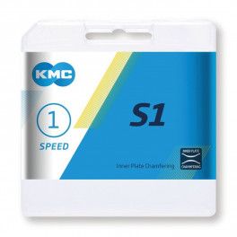 Kmc Cadena S1 1/2x1/8 Ancha 112 Eslabones 8.6 Mm 1v.marron