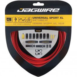 Jagwire Kit Freno Cambio Sport Xl (sram/shimano/campagnolo) Rojo