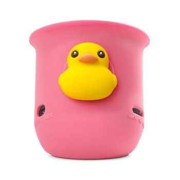 Altavoz Portátil Bluetooth+ Micrófono Bone Play Patito Rosa