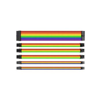 Thermaltake Power Cable Kit Combo Pack Ttmod - Con Mangas - Multicolor