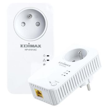 Kit 2 Plc/powerline Edimax Hp-6101ack 500mbps