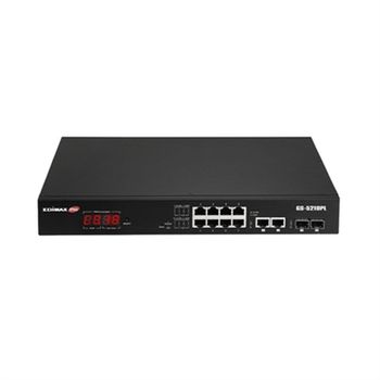 Switch Edimax Pro Gs-5210pl Gigabit Ethernet 1000 Base-t