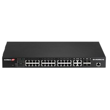 Edimax Pro Gs-5424plc V2 Switch 24xgb Poe+ 4xsfp