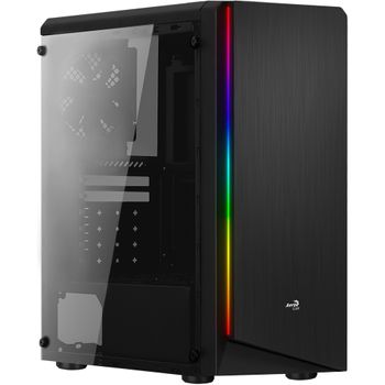 Rift Midi-tower Negro Carcasa De Ordenador