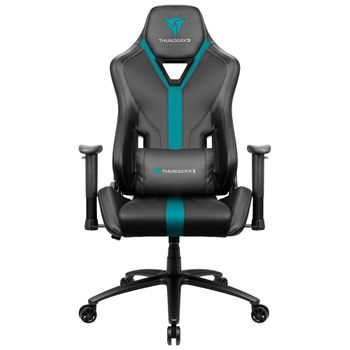 Thunderx3 Yc3, Silla Gaming Ergonómica, Tecnología Air, Respaldo Ajustable, Cyan