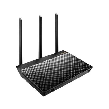 Asus Rt-ac66u B1 Router Inalãâ¡mbrico Doble Banda (2,4 Ghz / 5 Ghz) Gigabit Ethernet Negro