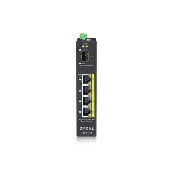 Zyxel - Rgs100-5p Unmanaged Network Switch L2 Gigabit Ethernet (10/100/1000) Energía Sobre Ethernet (poe) Negro