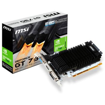 Tarjeta Grafica Msi Geforce Gt 730 2gb Ddr3 Perfil Bajo