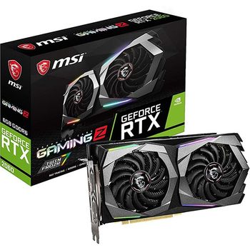 Msi Tarjeta Gráfica Geforce Rtx 2060 Gaming Z 6gb Gddr6