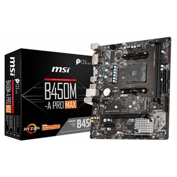 Msi Placa Base B450m-a Pro Max Matx Socket Am4