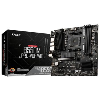 Msi B550m Pro-vdh Wifi Zã³calo Am4 Micro Atx Amd B550