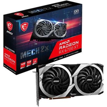 Tarjeta Gráfica Radeon Rx 6700 Xt Mech 2x 12g Oc Msi