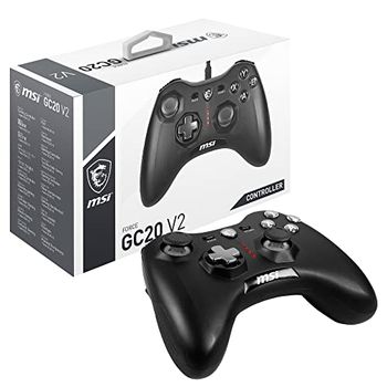 Msi Force Gc20 V2 Negro Usb 2.0 Gamepad Anal�gico/digital Android, Pc