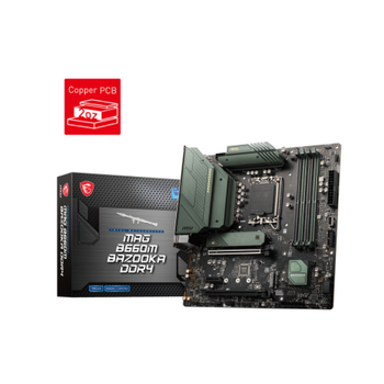 Msi Mag B660m Bazooka Ddr4 Placa Base Intel B660 Lga 1700 Micro Atx