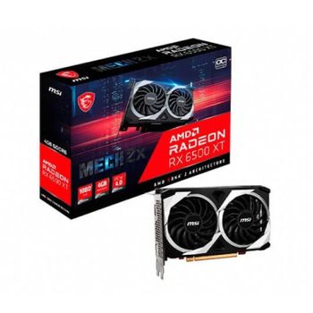 Tarjeta Gráfica Msi Rx 6500 Xt Mech 2x Oc 4gb Gddr6