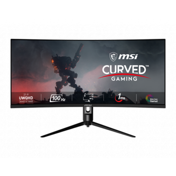 Msi Mag342cqpv Pantalla Para Pc 86,4 Cm (34") 3440 X 1440 Pixeles Ultrawide Quad Hd Lcd Negro