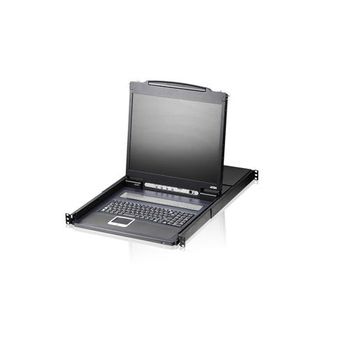 Aten Desktop Kvm 8-port 19" Lcd Kvm Switch (usb - Ps/2 Vga)