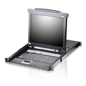 Aten Desktop Kvm 8-port 19" Lcd Kvm Switch (usb - Ps/2 Vga)