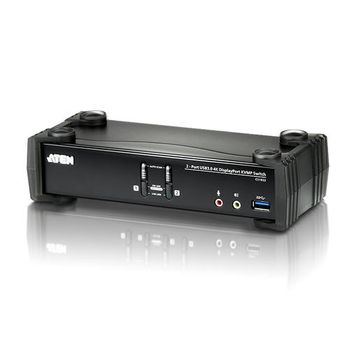 Aten Desktop Kvm 2-port Usb 3.1 Gen 1 4k Displayport 1.2 Kvm