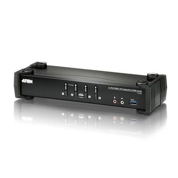 Aten Desktop Kvm 4-port Usb 3.1 Gen 1 4k Displayport 1.2 Kvm