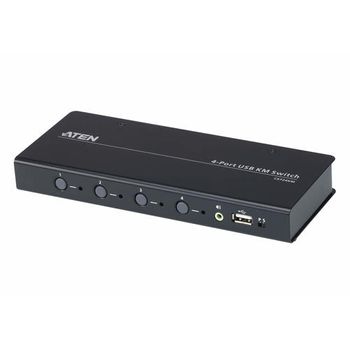 Aten Desktop Kvm 4-port Usb Km Switch (cs724km-at)