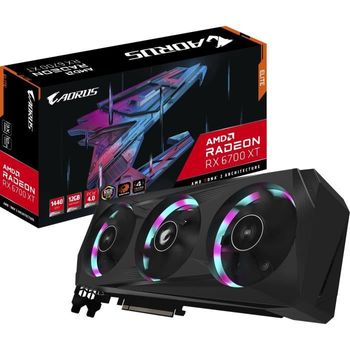 Tarjeta Gráfica Aorus Radeon Rx 6700 Xt Elite 12g - Gigabyte