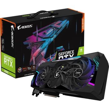 Tarjeta Gráfica Aorus Rtx 3080 Master 10g Lhr Gigabyte