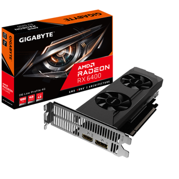 Gigabyte Radeon Rx 6400 D6 Low Amd 4 Gb Gddr6