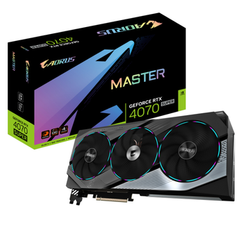 Tarjeta Grafica Gigabyte Rtx 4070 Super Aorus Master 12gb