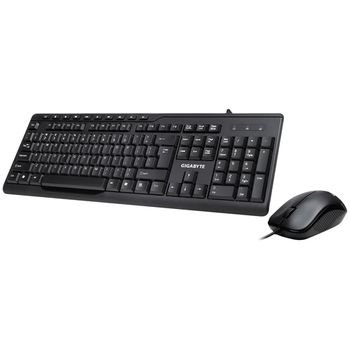 Gigabyte Km6300 Teclado Usb Qwerty Español Negro