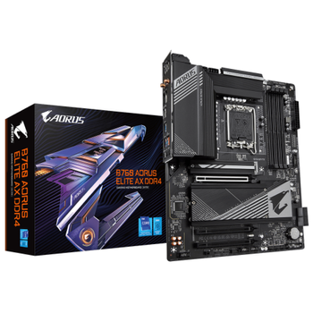 Gigabyte B760 Aorus Elite Ax Ddr4 (rev. 1.0) Intel B760 Express Lga 1700 Atx